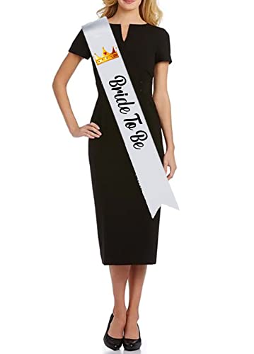 URBAN PENDU Text Printed Sash (White) (4 * 72 INCHES) Gift for Friend