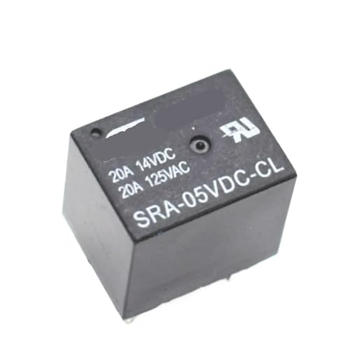 Relais SRA-05VDC-CL 5V 20A pour réparer carte de chauffage et automatisme 5PIN