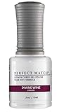 LeChat Perfect Match Gel Polish, Divine Wine, 0.5 Ounce (PMS185)