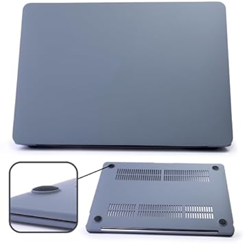 Case Capa de Proteção Matte Premium Base de Borracha para Macbook Air 13 Polegadas Chip M2 A2681