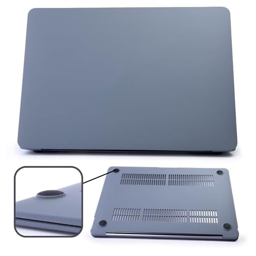 Case Capa de Proteção Matte Premium Base de Borracha para Macbook Air 13 Polegadas Chip M2 A2681