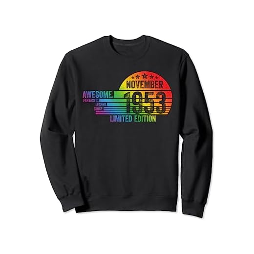 Regalo De Cumpleaños, Impresionante Desde Noviembre 1953 Sudadera