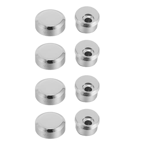 INOOMP �Ǌ|���~���[�N���b�v4�Z�b�g �ی^�t���[�����X�~���[�p �K���X��45�`6mm�Ή� �������ω׏d�~���[�z���_�[ �o�X���[���Q���̕Ǌ|