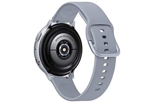 Image of Samsung Galaxy Watch Active 2 (Bluetooth + LTE, 44 mm) - Silver, Aluminium Dial, Silicon Straps with Buds+