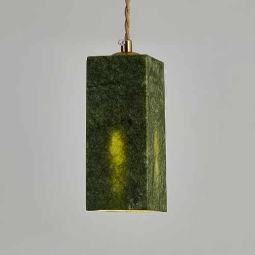 Suspension dôme jade vert 1 lumière luminaire îlot salle manger