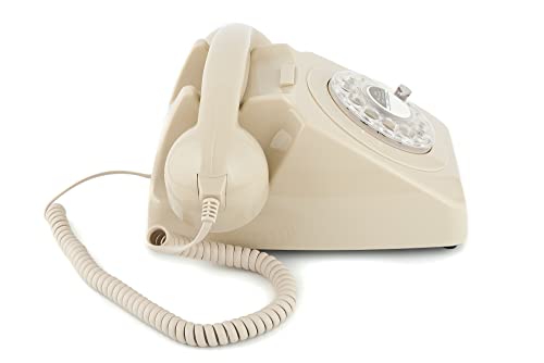 Teléfono retro GPO 746 con timbre auténtico y disco de marcar para tu teléfono fijo 4