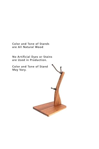 image for Zither USA Zither Wooden Saxophone Stand - Handcrafted Solid Mahogany 