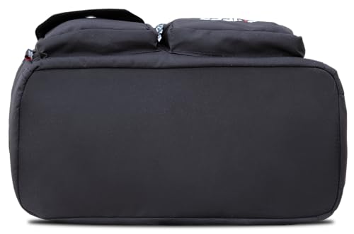 Image of Lusive's Double Pocket Handbag for Women: Stylish, Ideal Companion for Work, Travel, Polyester Material, Spacious 10-liter Capacity, 6 Pockets.