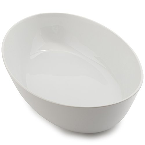 Sur La Table Porcelain Oval Serving Bowl, 16