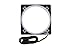 Phanteks PH-FF120RGBA_BK01 Halos Lux RGB Fan Frame High density LEDs RGB 120mm fan mounting,Black