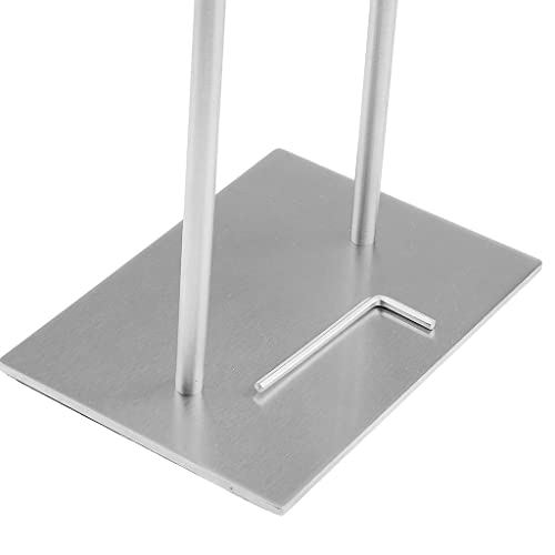 Toallero de acero inoxidable con doble riel para un secado rápido de toallas de mano y baño 5