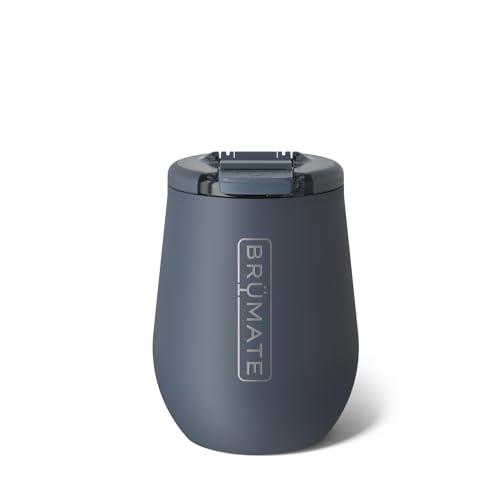 BrüMate Uncork'd wine tumbler in Nightfall Blue
