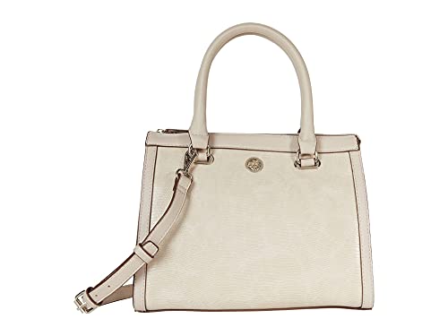 Anne Klein womens ANNE KLEIN MIXED MEDIA SATCHEL, Chino/ Chino, One Size US