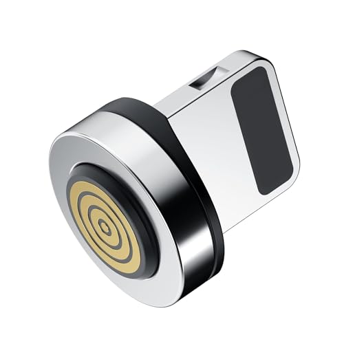 JMF Tech PD 60W Fast Charging USB-C to TypC 360° & 180° Rotation Magnetic Data Cable, 3-in-1 Data Sync Phone Charger Cable for S22/Laptop/iPad (3-Pack Connectors)