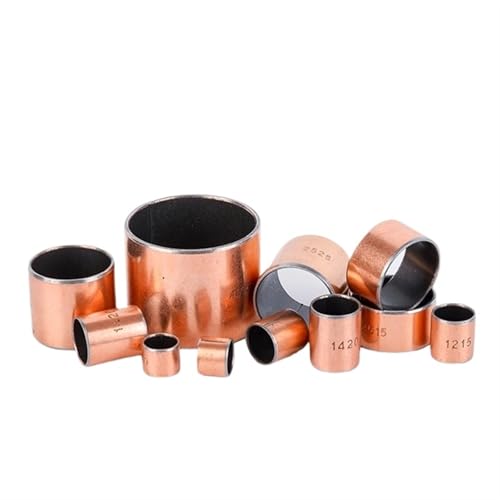 5/2PCS SF-1 Composite Copper Sleeve Oil-free Self-lubricating Bearing Inner Diameter 12 13 14 15 16 17 18 mm Copper Bushing(16x1