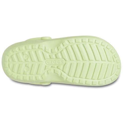 Image of Crocs Classic Lined Clog, Unisex Clog, Celery, 12-13 UK