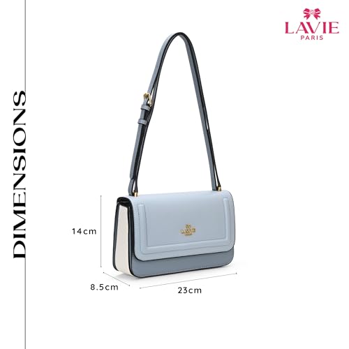 Image of LAVIE PARIS Women's Camelia 3 Compartment Flap Crossbody Sling Bag | Ladies Purse Handbag | Gift for Women