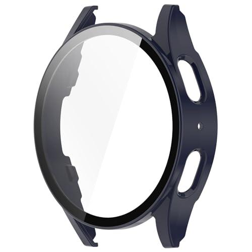 Image of Oboe Screen Protector PC Case 40mm Cover 'Compatible with' Samsung Galaxy Watch 7 40mm Watch (Blue) [Watch NOT Included]