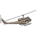 Metal Earth UH-1 Huey Helicopter Color 3D Metal Model Kit Fascinations