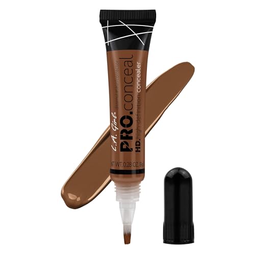 L.A.GIRL HD Pro Conceal Liquid | Matte & Poreless Ultra Blendable Liquid-Natural Finish Concealer For Face Makeup With Matte Finish Ultra Blendable (Beautiful Bronze, 8g)