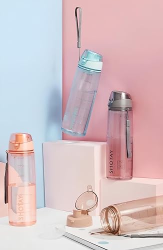 Image of THE VENTI SHOTAY COOL Unbreakable Water Bottle with Sipper BPA Free Tritian, Leak-Proof Water Bottle Ideal for Office, Sports, School, Gym (Blue -820ML)