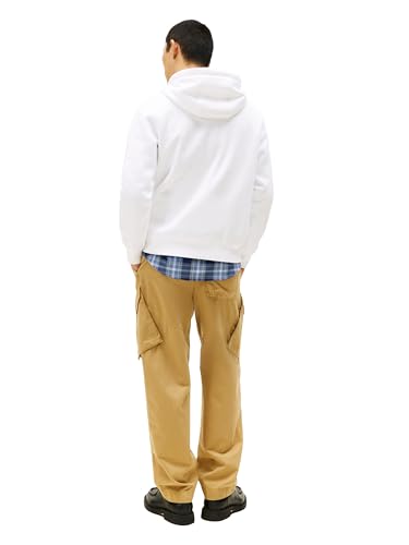 Image of Tommy Hilfiger Men's Medium Weight Fleece Hoodie Sweatshirt With Embroidered Logo, Also Available in Big & Tall