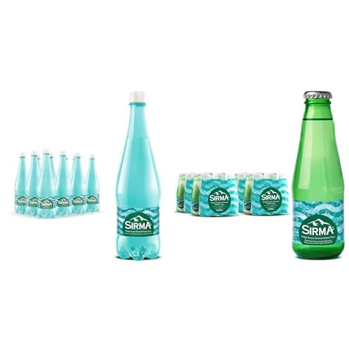 Sırma Doğal Maden Suyu 12x1 L ve Sırma Doğal Maden Suyu 24x200 ml