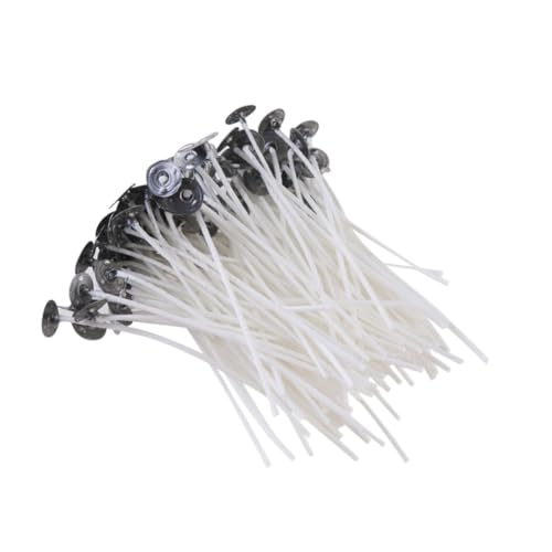 Mechas para velas preenceradas de algodón natural 30 unidades