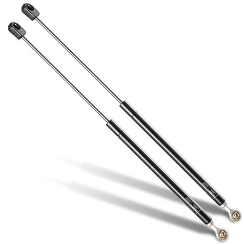 HUOPO C1621219 26 inch 45 lb/200 N Gas Struts Shocks 26" Lift Support for Tonneau Cover Undercover Replacement Parts Pickup Bed Cover Boat Engine Tool Box Lid Spring C16-21219,2pcs