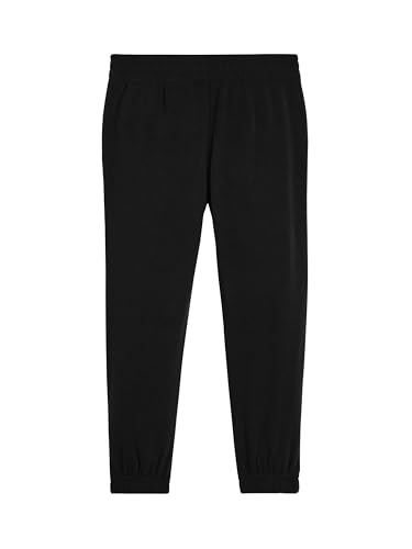 Puma Girls' Essential Basics Logo Fleece Joggers, Elastic Waistband, Side Seam Pockets2