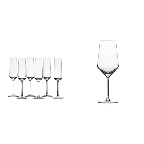 SCHOTT-ZWIESEL Rotweinglas »Pure, Bordeaux 6,8, 6 Stück, Transparent