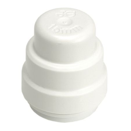 JG Speedfit Push Fit Stop End (Dia)22 mm, Pack of 5