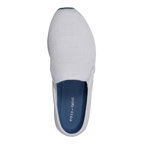 Easy Spirit Women's Takeknit 2 Clog, White 142, 8 M — view 5