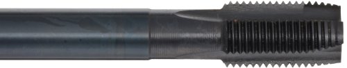 Dormer E0318-36 Series E031 HSS-E-PM Spiral Point Machine Tap UNF with Steam Tempered Finish, ISO Standard, 8"-36 Thread - Image 2