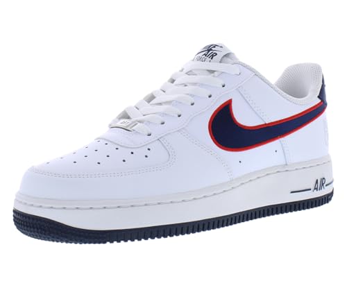 NIKE Women's Sneaker, White/Obsidian-University Red, 5 UK