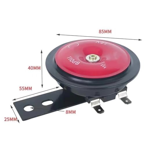 Parlante para manillar de moto 12V super potente miniatura 7