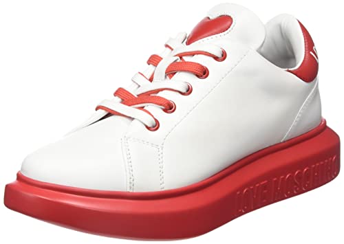 Love Moschino Damen SNEAKERD.GOMMA40 Vitello Gymnastikschuhe, Multicolor, 40 EU Cover