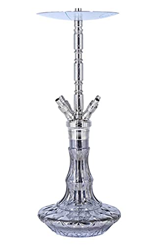 WD Hookah G30-24 Edelstahlshisha Clear