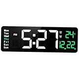 Largement applicable : les horloges murales conviennent au salon, à la cuisine, au garage, à la ferme, au bureau, à la salle de classe, à la salle de sport, à la crèche, etc., l'horloge murale, l'horloge murale moderne