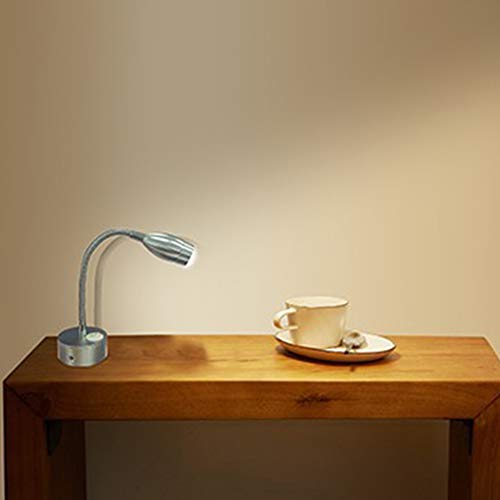 image for Shni LED Flexible Bedside Light, 12V 360 Degree Rotation Flexible Goos