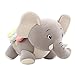 jojofuny Elefante de Peluche de Juguete de Felpa Encantadora Jungla de Safari Animal Muñeca Mullido Elefante Figura Playset Peluches Almohada para Regalos de Fiesta de Cumpleaños de La