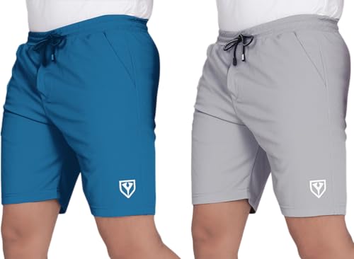 Image of Septem Men's Lycra Blend Shorts with Stylish Design Comfortable & Versatile Active Sports Wear Combo Pack