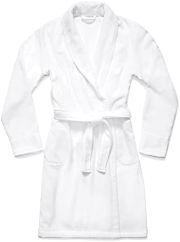 Brooklinen Luxury Cotton Bath Robe, Ultra Soft, Adjustable & Machine Washable – Premium Turkish Plush Robes for Women & Men
