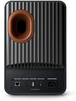 KEF LS50 Wireless II WLAN HiFi System głośników, czarny, aktywny głośnik, HDMI, Airplay 2, Bluetooth, Spotify, Tidal