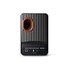 kef système d'enceintes hifi sans fil ls50 ii wlan, carbon black, enceinte active | hdmi | airplay 2 | bluetooth | spotify | tidal
