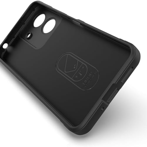 Image of amazon basics Mobile Cover for Mi Redmi 13C 4G / Poco C65 4G | Full Camera Protection | Liquid Silicon Case | Flexible Bumper Case for Mi Redmi 13C 4G / Poco C65 4G (Black)