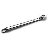 Capri Tools 17 x 19 mm 75-Degree Deep Offset Double Box End Wrench