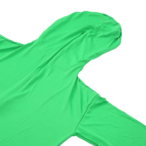 Ropa Chromakey Verde unisex elástica para edición de vídeo y efectos visuales 4