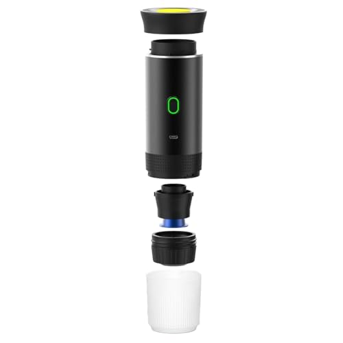 de viaje, máquina de café eléctrica,Pequeño dispositivo recargable para senderismo camping dispositivo de extracción profesional