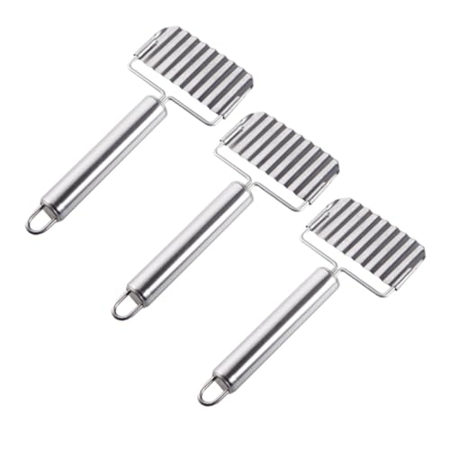 Set 3 Cortadores Wavy para Papas de Acero Inoxidable miniatura 1